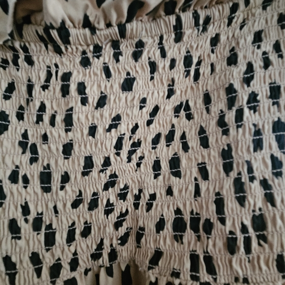 Crown & Ivy Leopard Midi Dress Size XL - Picture 3 of 4